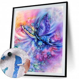 Paint By Numbers-DIY Butterfly (40*50 CM) PW625