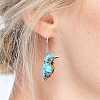 Blue Bird Drop Earrings PWB279