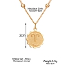 12 Constellations Coin Pendants Necklace  PW884