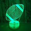 3D Rugby Illusion Lamp Gift 7/16 Colors PW552