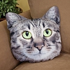 Custom Pet Photo Pillow, Custom Pet Face Pillow, 3D Portrait Pillow PW088