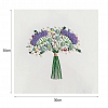 Flowers -Embroidery Kit(30x30cm) PW668
