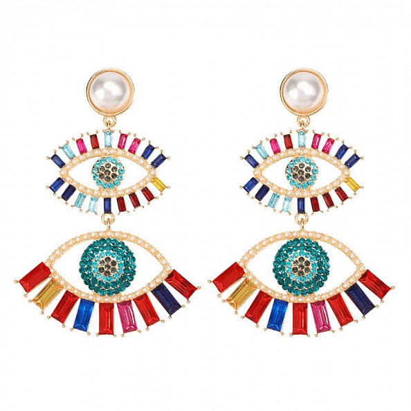 EYE SPY DROP EARRINGS PWB069