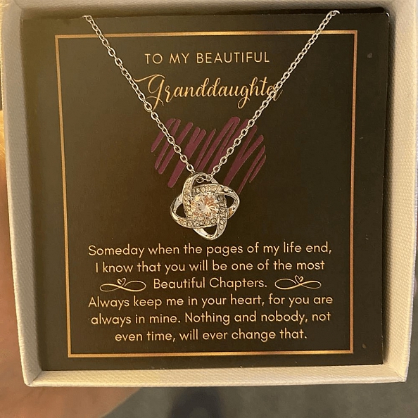 Granddaughter-Most Beautiful Chapters Necklace PWB200