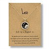 12 Constellation Zodiac Necklace PWB117