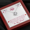 To My Wife Necklace Valentine's Day Gift PWB323