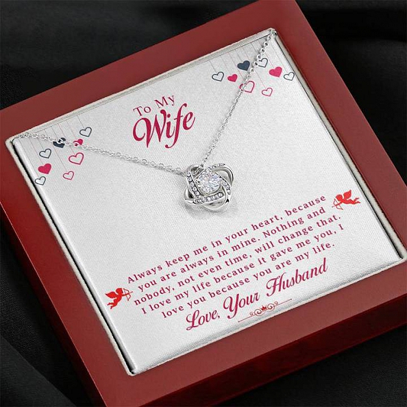 To My Wife Necklace Valentine's Day Gift PWB323