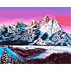 Diy Paint by Number Kits - Snow Mountain - PW645