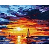 Paint By Numbers-DIY Sunset (40*50 CM) PW736
