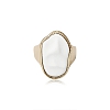Personality irregular stone geometric ring PW924