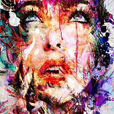 Portrait Woman Paint By Numbers Kits PW109