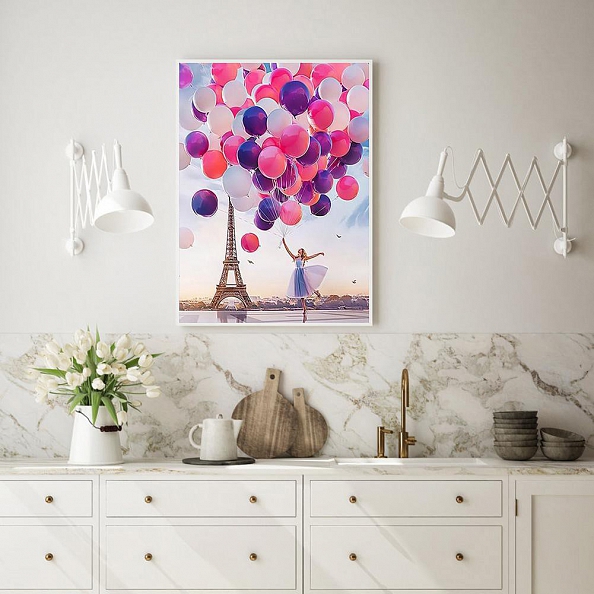 DIY Paint By Numbers- Romantic Balloon PW745