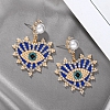 Heart Shape EVIL EYE EARRINGS PWB069