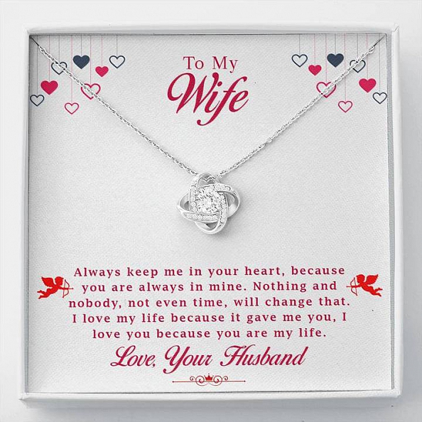 To My Wife Necklace Valentine's Day Gift PWB323