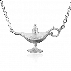 Aladdin Lamp Pendant Necklace PWB457