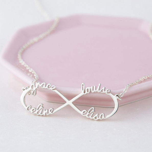 Personalized Infinity Name Necklace PW906
