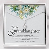 To My Granddaughter Necklace PWB122