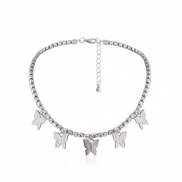 Butterfly Diamond Necklace PW921