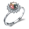 925 Natural Stone Ring SW410