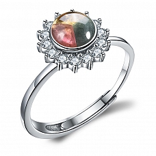 925 Natural Stone Ring PWB410