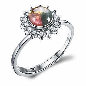 925 Natural Stone Ring PWB410