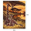 Paint By Numbers Kit-Giraffes (40*50 CM) PW612