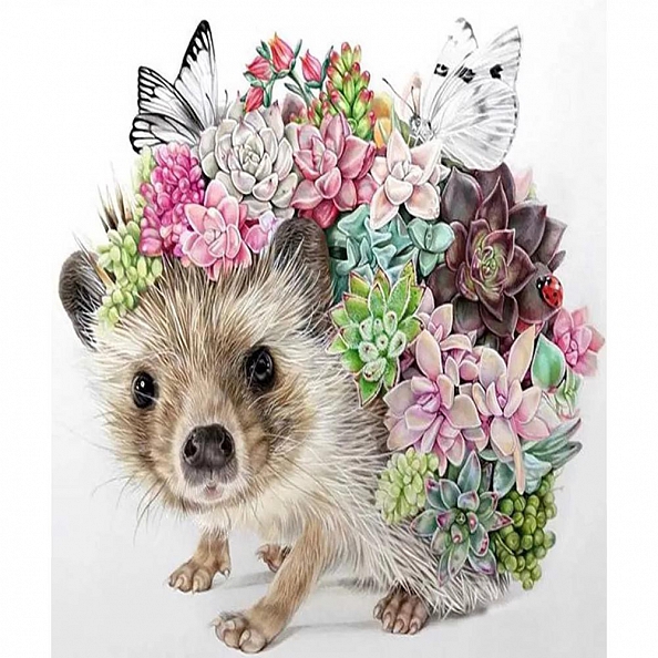 Diy Paint by Number Kits - Swimming Dog PW658