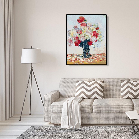 Paint By Numbers-DIY Colorful Flower(40*50 CM) PW738