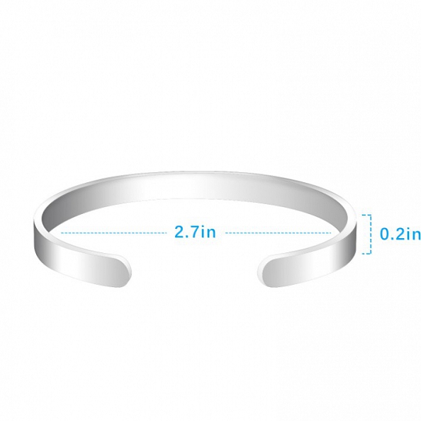 YOU ARE AWESOME Cuff Bangle PWB430