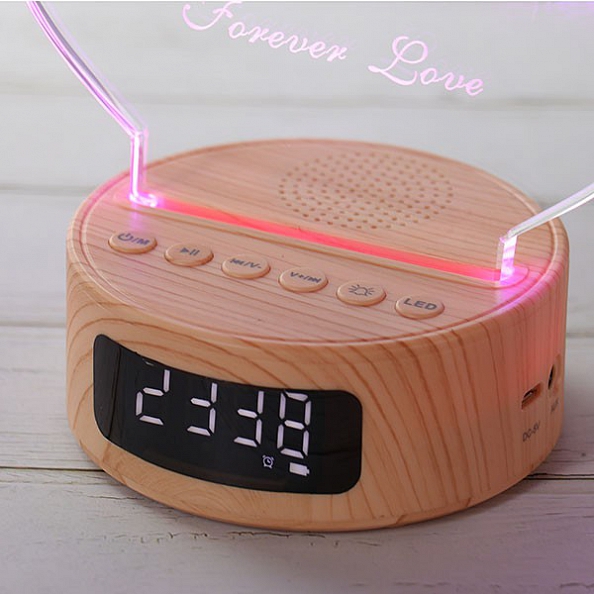 Personalized Crystal Lamp with Picture - Birthday Gift PW044