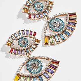 EYE SPY DROP EARRINGS PWB069
