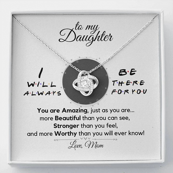 Daughter(s) Always There for you Necklace PWB204