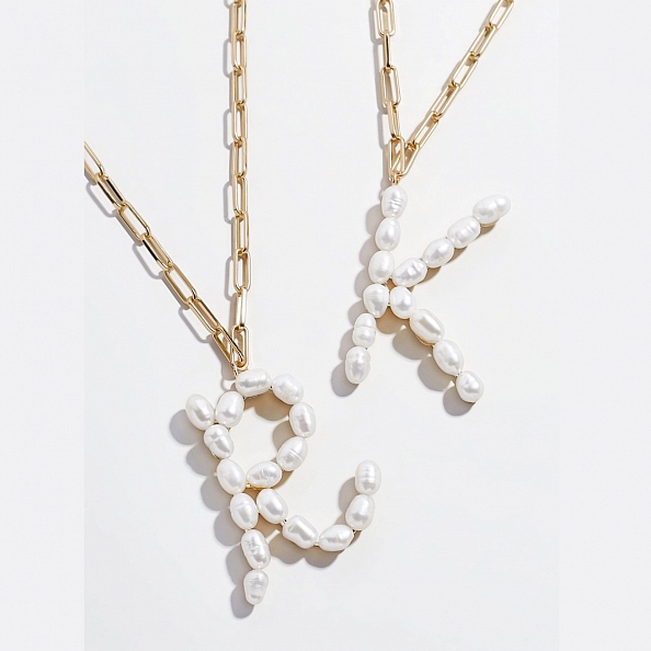 BLAIR HERA PEARL INITIAL PENDANT PW871