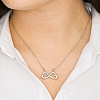 Infinity Heart Necklace- To Granddaughter PWB047