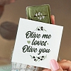 “OLIVE ME LOVES OLIVE YOU” Ring PWB339