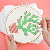 Potted Plant-Embroidery Kit(30x30cm) PW666