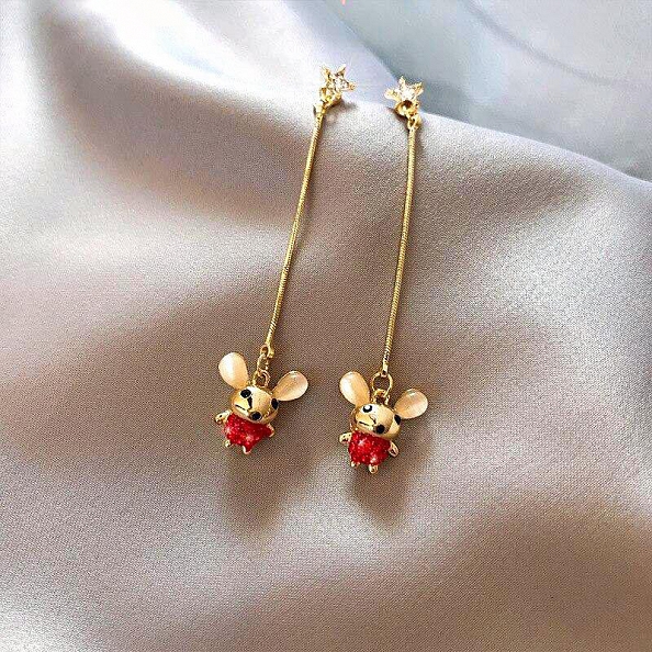Little Mouse Earrings PWB543