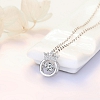 Sparkling Crown Necklace PWB103
