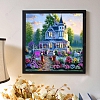 DIY 5D Full Round Drill Diamond Painting - Flower Villa PW702