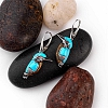 Blue Bird Drop Earrings PWB279