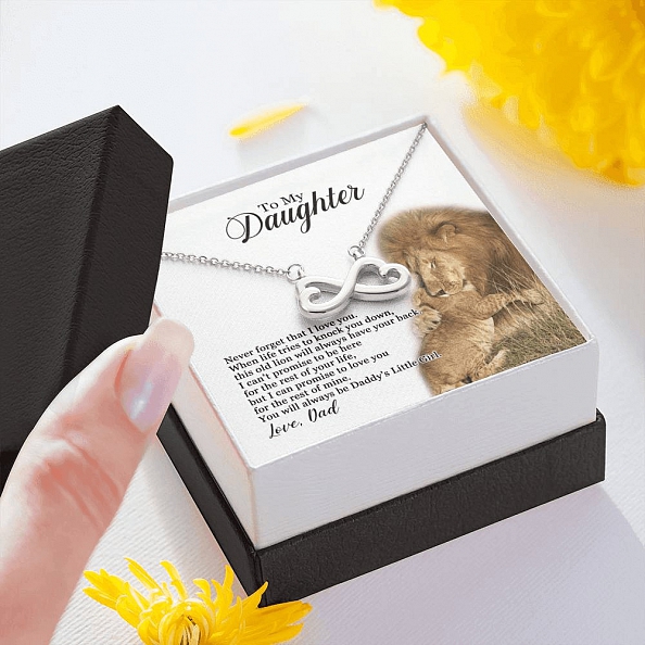 To My Daughter - You Will Always Be Daddy's Little Girl – Necklace PWB161