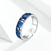 Meteor Shower Blue Ring PWB539