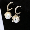 Elegant Ball Shape Drop Earrings PWB262