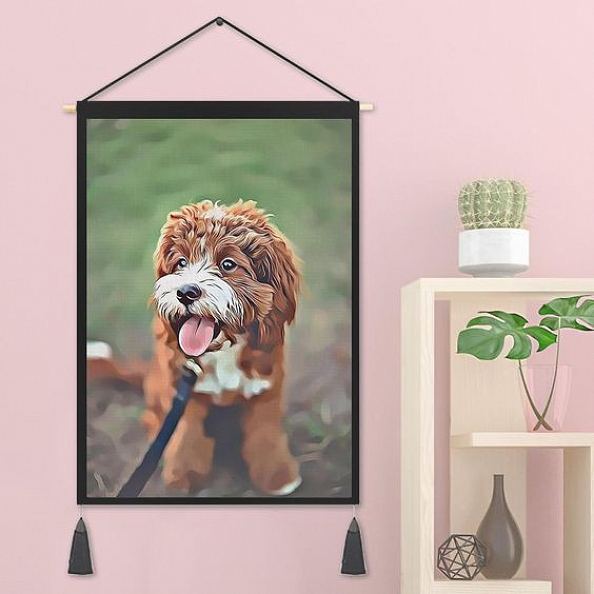 Personalized Art Painting Custom Photo Tapestry - Wall Decor Hanging Fabric PW252