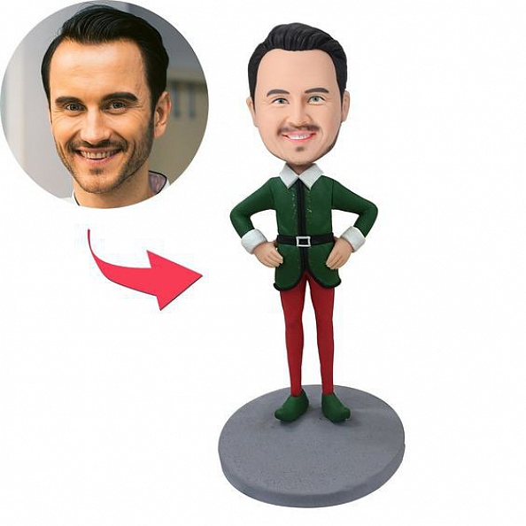 Elf Male Custom Bobblehead PW306