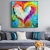 Pattern Heart Masterpiece Paint By Numbers PW110