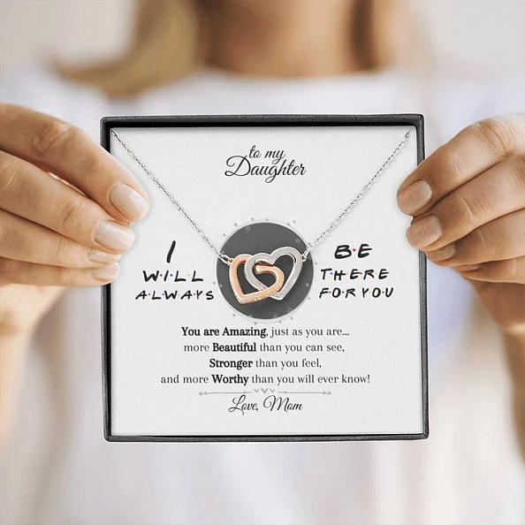 Daughter(s) Always There for you Necklace PWB097