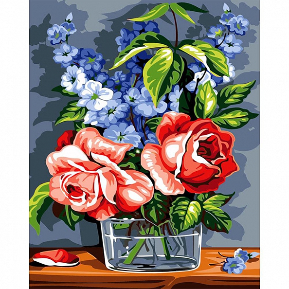 DIY Paint By Numbers Kit(40x50cm) Gorgeous Flower PW769
