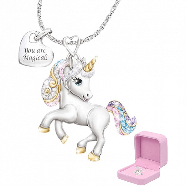 Cute Unicorn Necklace PWB081