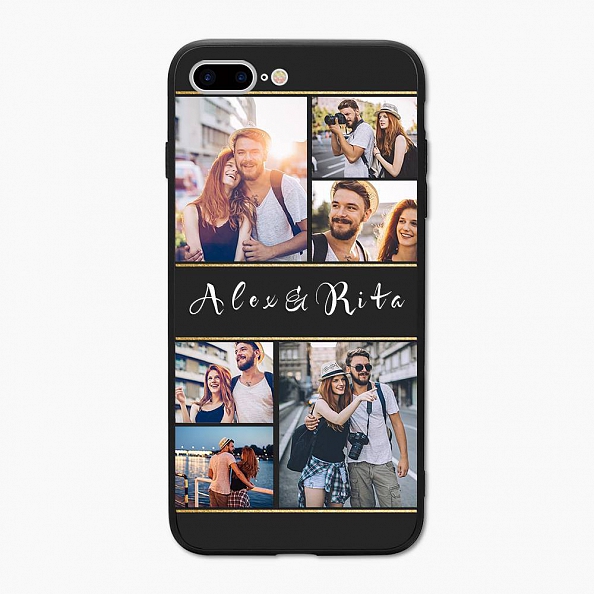 CUSTOM 6-PHOTO IPHONE COLLAGE CASE PW190